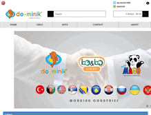 Tablet Screenshot of do-minik.com
